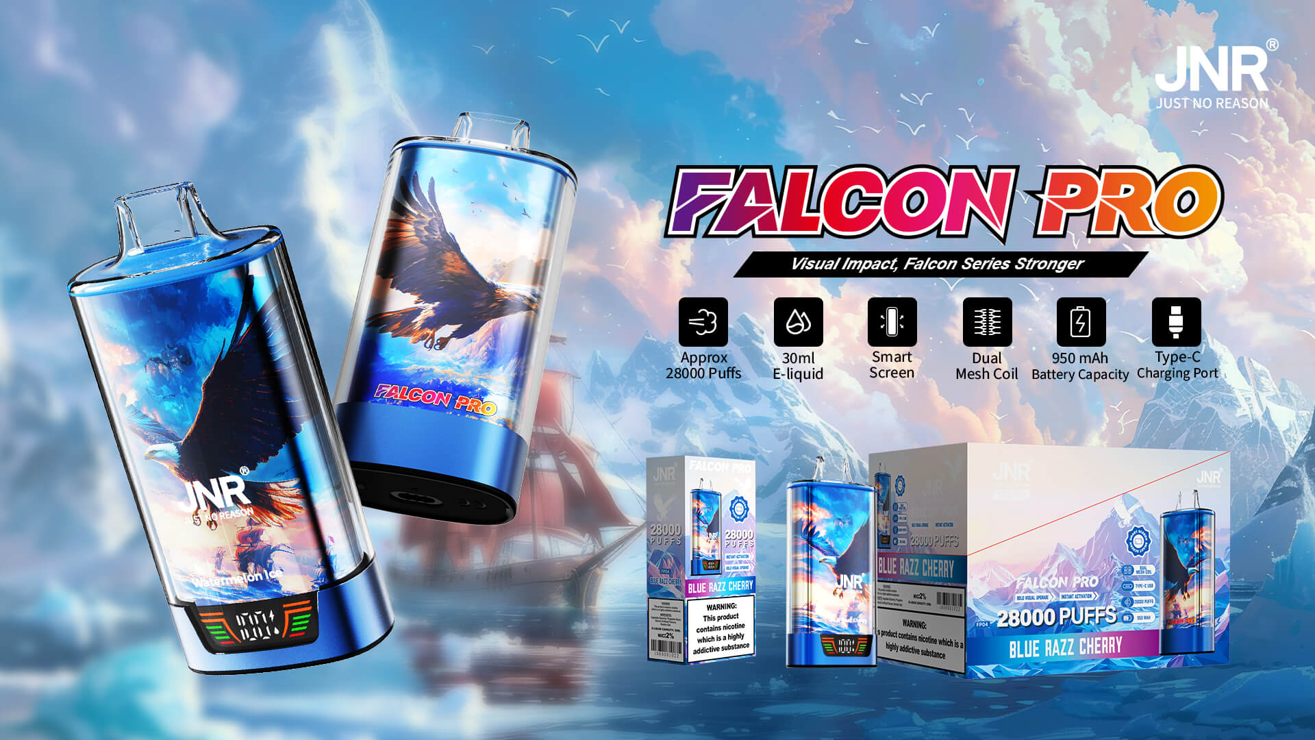 JNR Falcon Pro 28000 Puffs Beste Wegwerp Vape Nederland Belgi JNR Falcon Pro 28000 Puffs Beste Wegwerp Vape Nederland Belgi